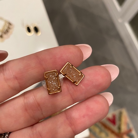 Kendra Scott Jewelry - Kendra scott druzy rectangle earrings